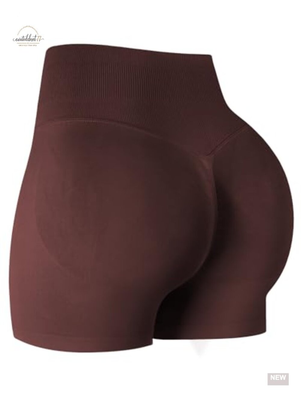 High Waisted Seamless Butt Lifting Scrunch Workout Gym Shorts